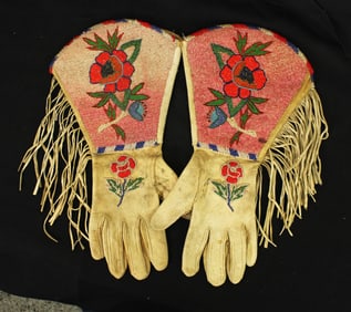 Plateau Beaded Gauntlets