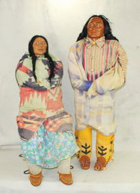 Rare Large Skookum Dolls
