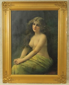 Saloon Girl Lithograph