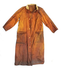 Early Cowboy's Oilcloth Slicker
