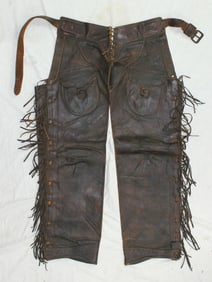 Early F.J. Nye Shotgun Chaps