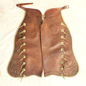 Studded Batwing Chaps