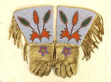 Plateau Beaded Gauntlets