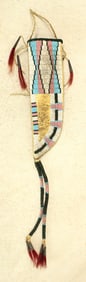 Northern Plains Beaded Knife Sheith