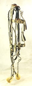 Deerlodge Prison Horsehair Bridle