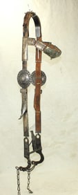 Wonderful Navajo Silver Bridle