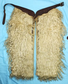 Western Saddlery Angora Chaps