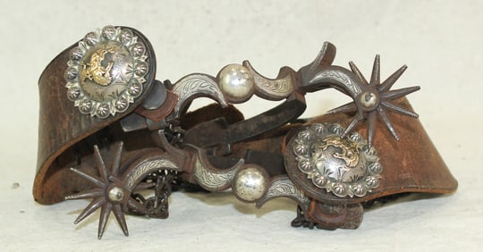Desirable Tapia Silver Spurs