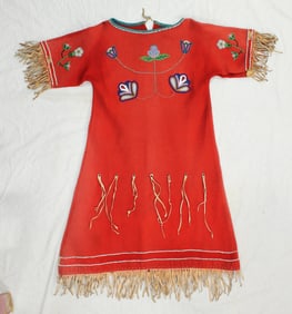 Blackfoot Beaded Dress