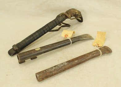 Grouping of Hide Scrapers