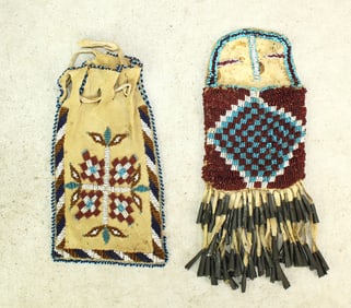 Two Beaded Bags