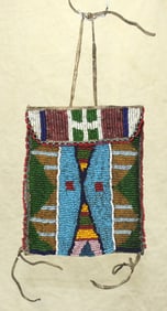 Beaded Strike-a-Light Bag