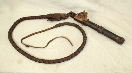 Black Snake Drover's Whip
