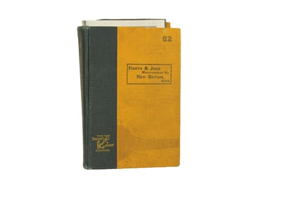 Very rare store keeper's trade catalog, only given to dealers, with extra detail and hard backed
