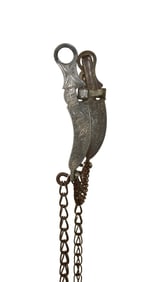 Very scarce loose jaw Gutierrez tall halfbreed bit with well marked LaConte address, having