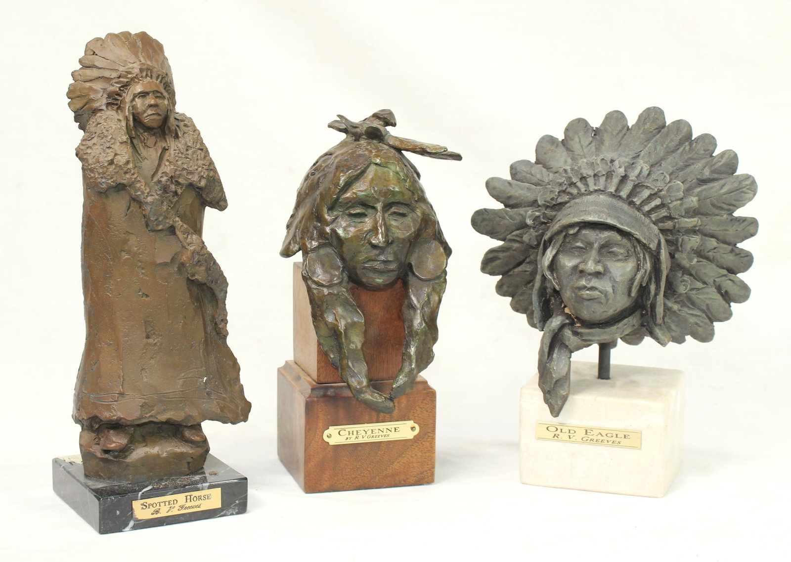 Grouping of R.V. Greeves Bronzes (1 of 4)