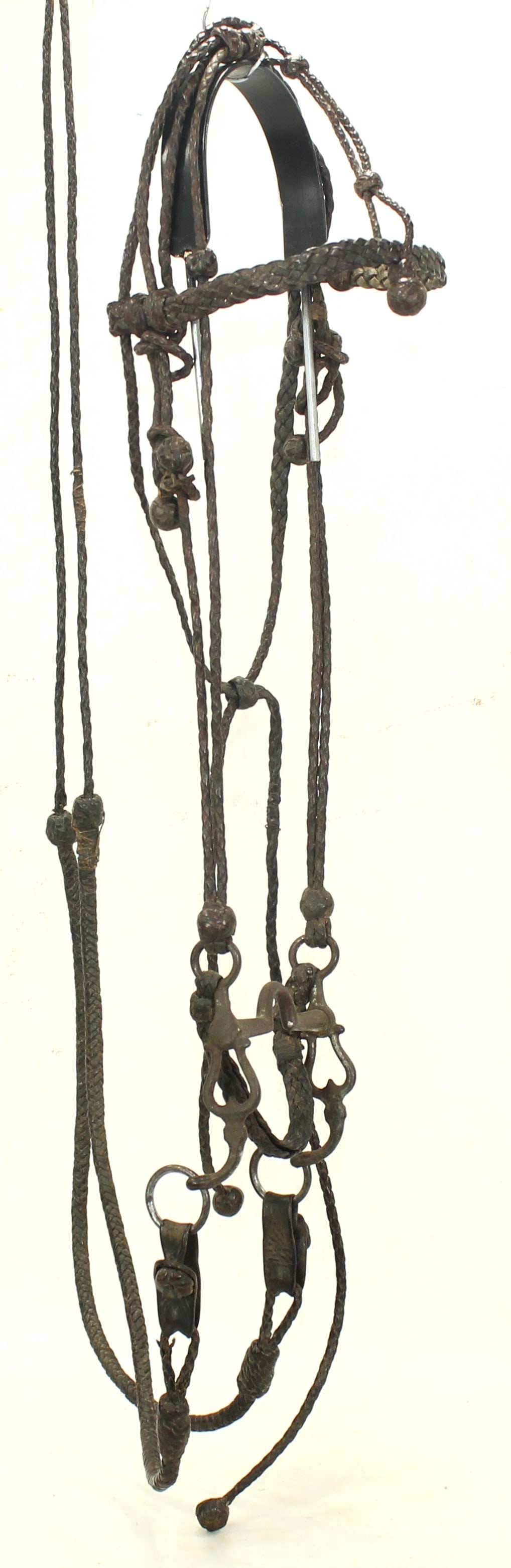 Early California Braided Bridle (1 of 4)