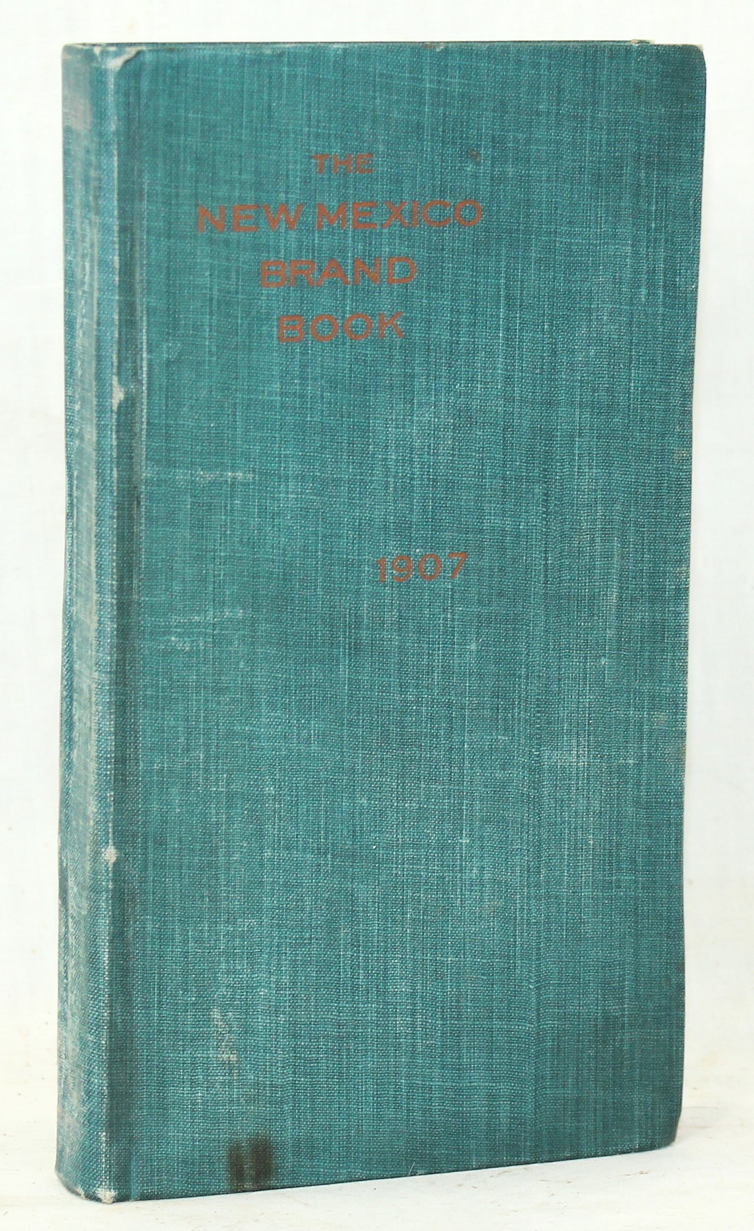 New Mexico 1907 Brand Book: Rare early territorial livestock registration volume titled The New Mexico Brand Book, 1907. An important reference documenting ranch brands during the formative years of New Mexico ranching history.