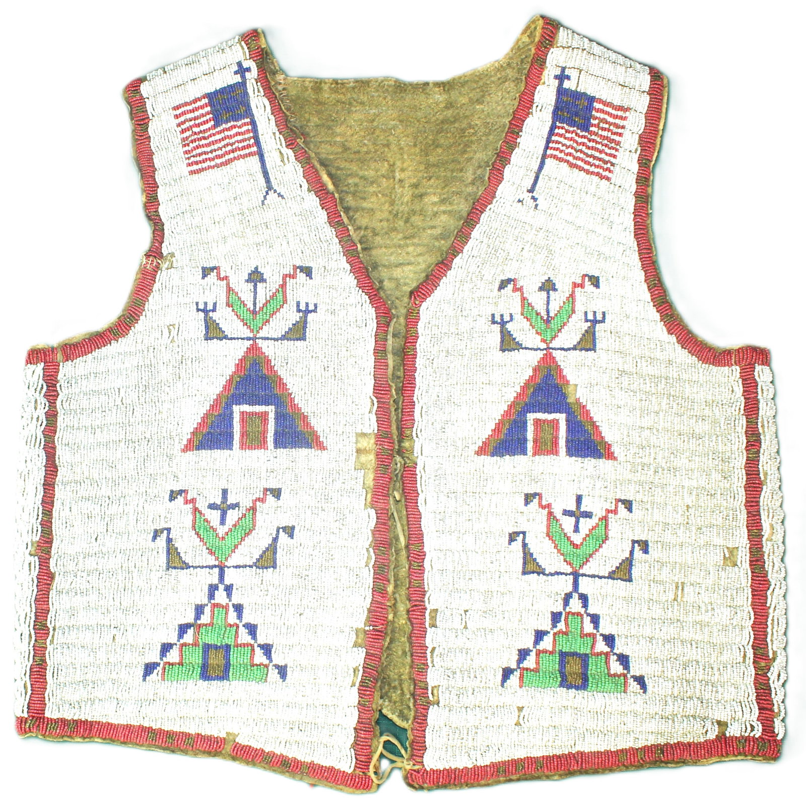 Dramatic Sioux Beaded Vest - 2