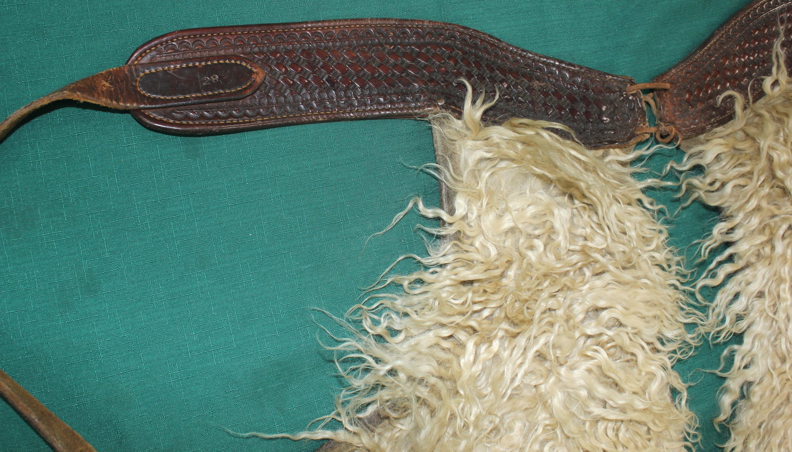 White Angora Chaps - 2
