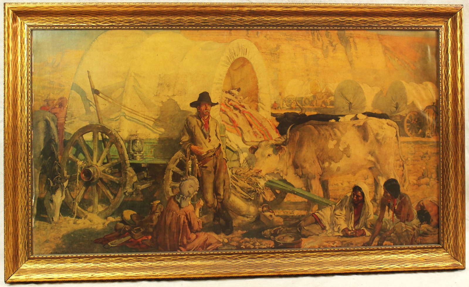 W.G. Gross Western Painting (1 of 2)