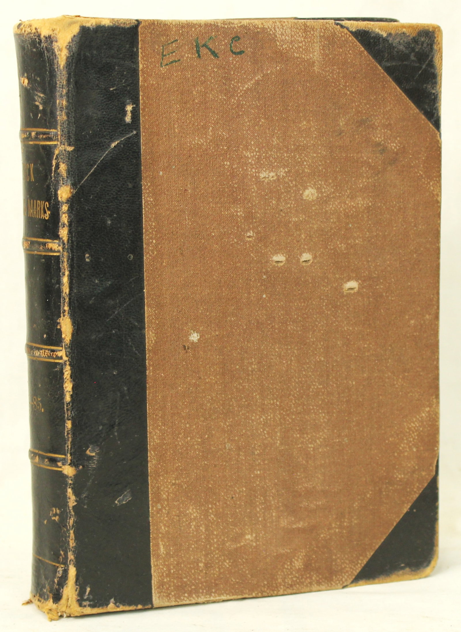 1879 Montana Brand Book (1 of 5)