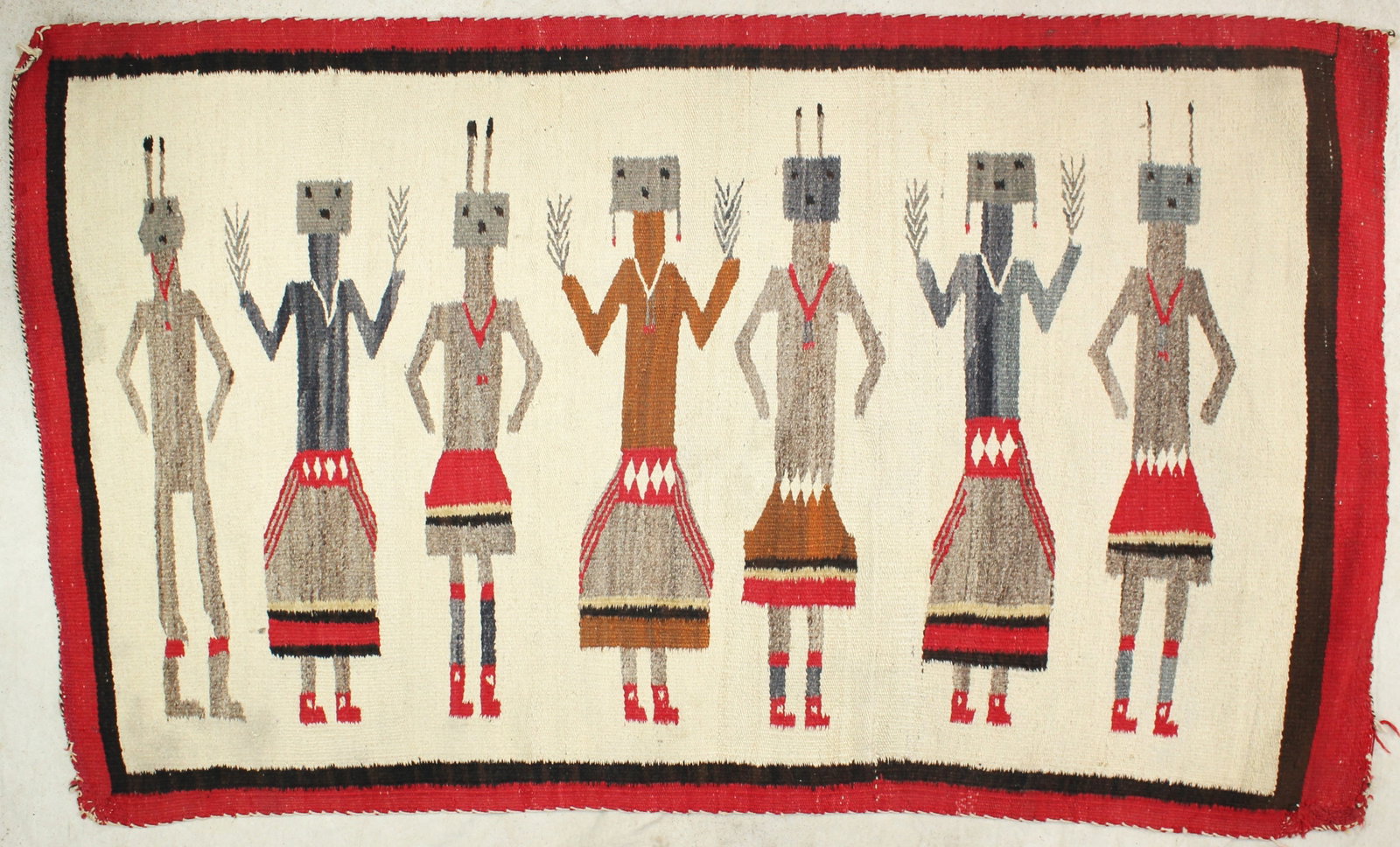 Navajo Yei Weaving (1 of 3)