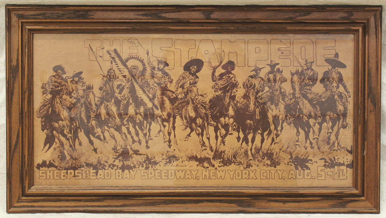 Edward Borien Stampede Picture (1 of 2)