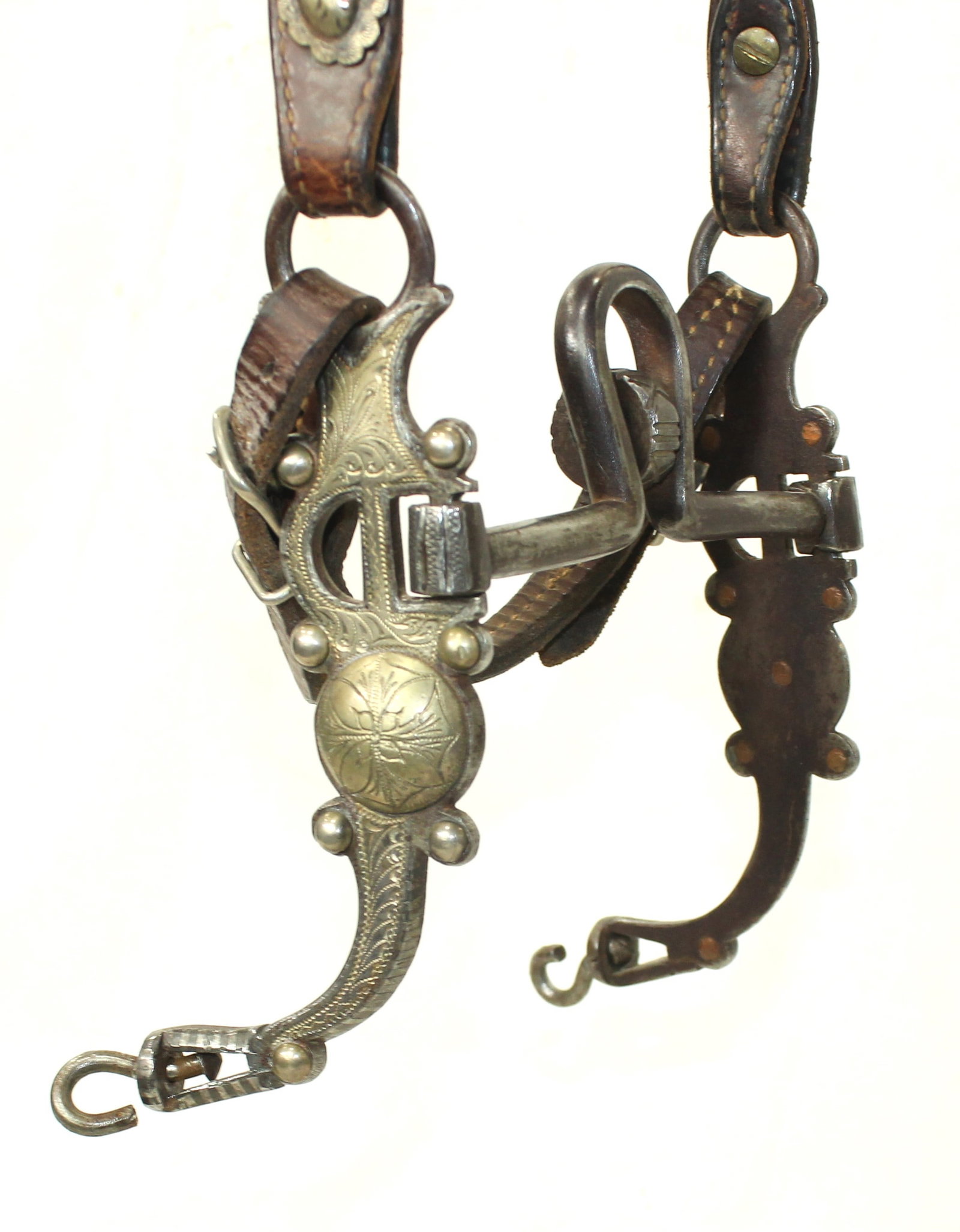 Silver Mounted Headstall and Bit - 2