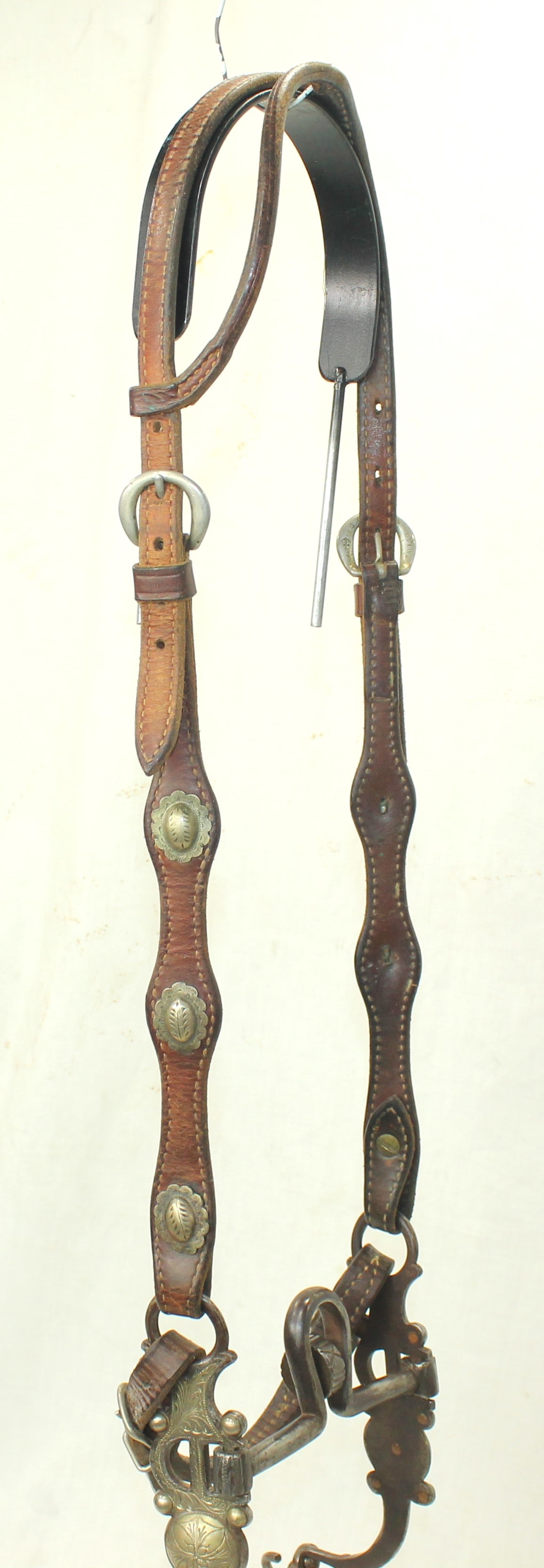Silver Mounted Headstall and Bit - 3