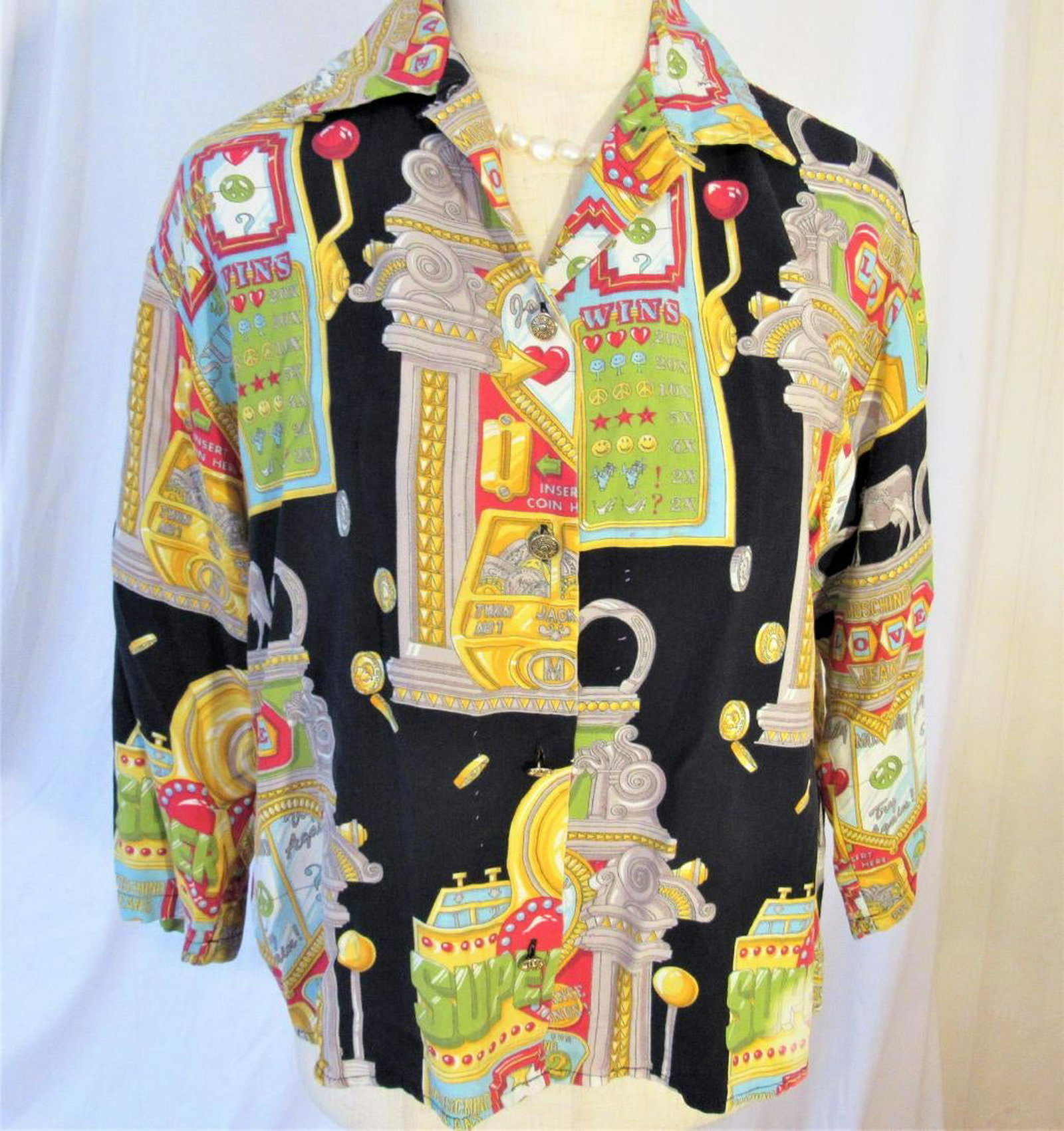 moschino casino shirt