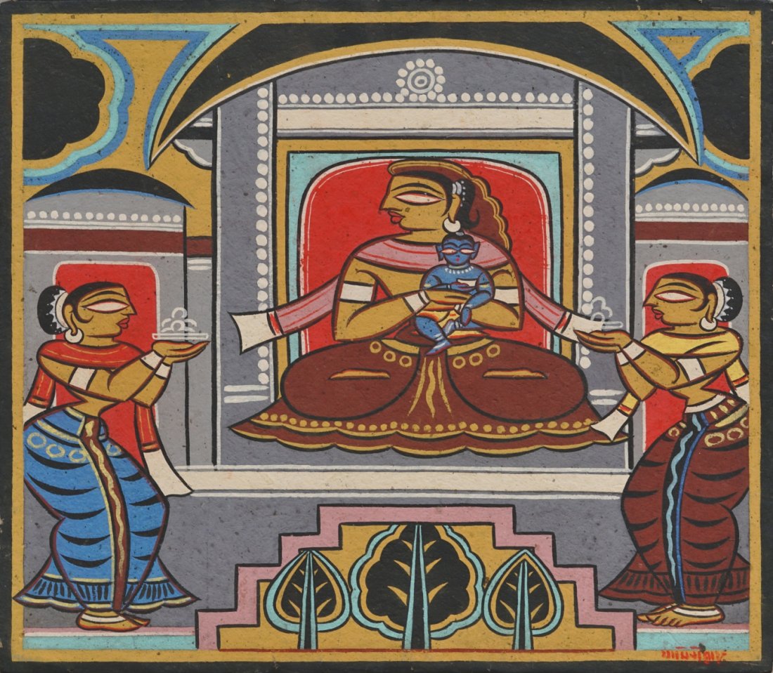 Jamini Roy Krishna Series