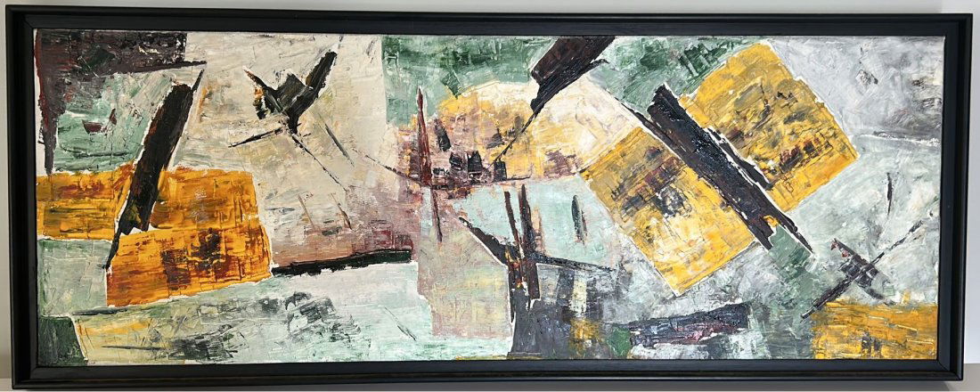 Ram Kumar Abstract: Ram Kumar was a highly acclaimed Indian artist, renowned for his contributions to Indian Modern Art. His work often depicted landscapes, reflecting his deep bond to nature and his desire to capture it