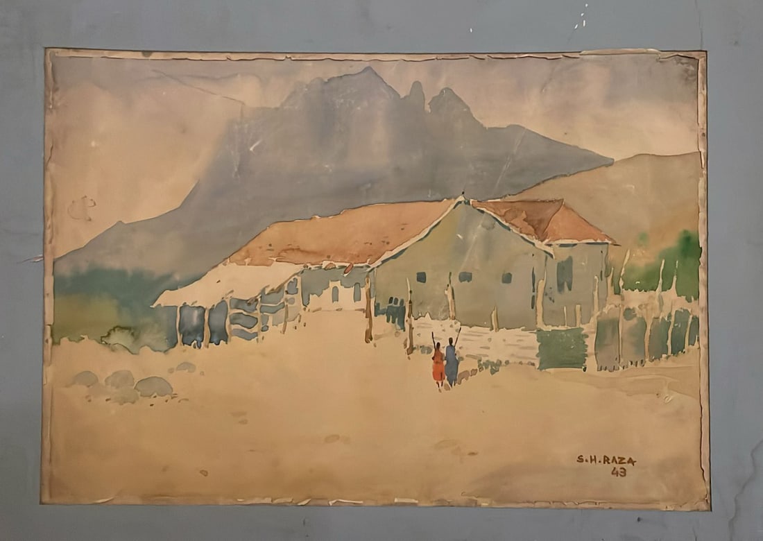 SH Raza - Untitled (1 of 2)