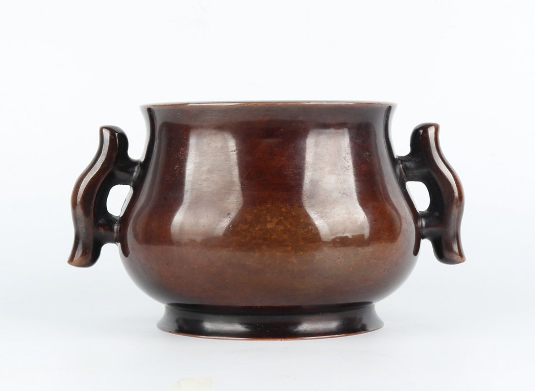 Chinese Antique Collection Copper Incense Burner (1 of 7)