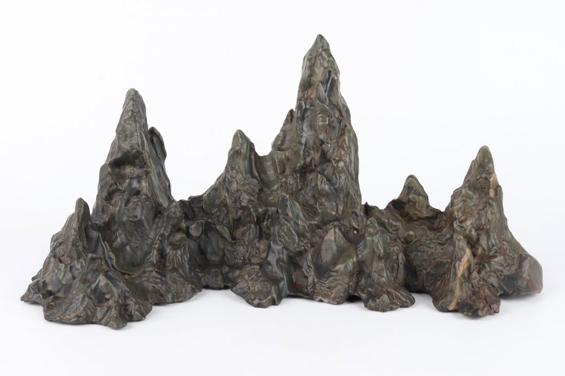 Chinese Antique Natural Lingbi Stone Shelf (1 of 7)