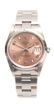 A GENTLEMAN'S STAINLESS STEEL ROLEX DATEJUST WRISTWATCH