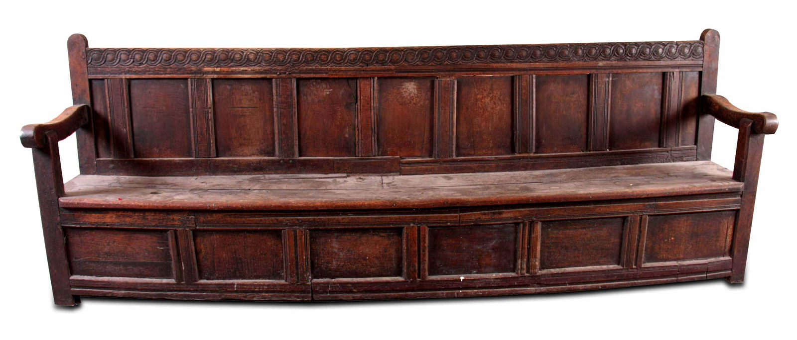 A RARE OVERSIZED 17TH CENTURY AND LATER JOINED OAK (1 of 1)