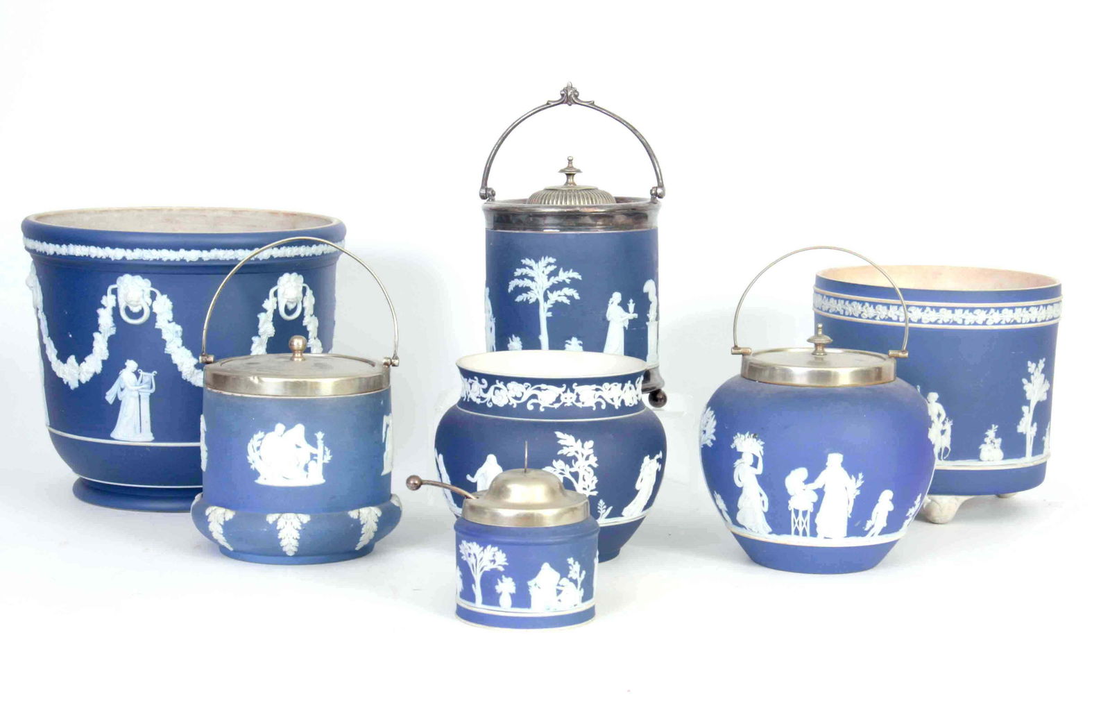 A COLLECTION OF LATE 19TH CENTURY WEDGWOOD AND ADA (1 of 1)