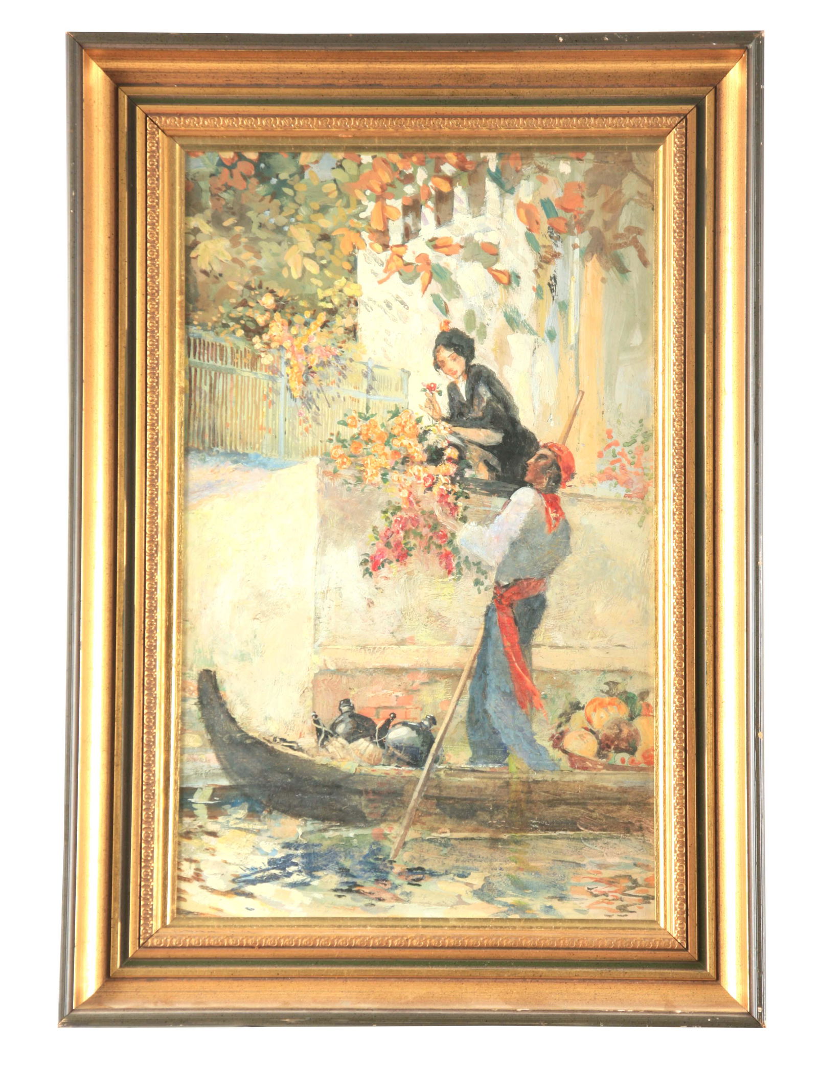 HAL (HENRY WILLIAM LOWE) HURST. 1865-1938. OIL ON BOARD (1 of 1)