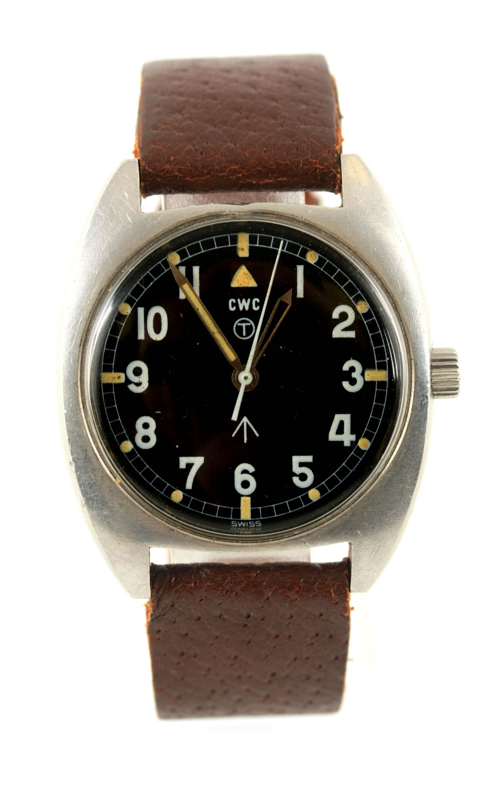 A CWC (CABOT WATCH COMPANY) MILITARY ISSUE WRIST WATCH (1 of 1)