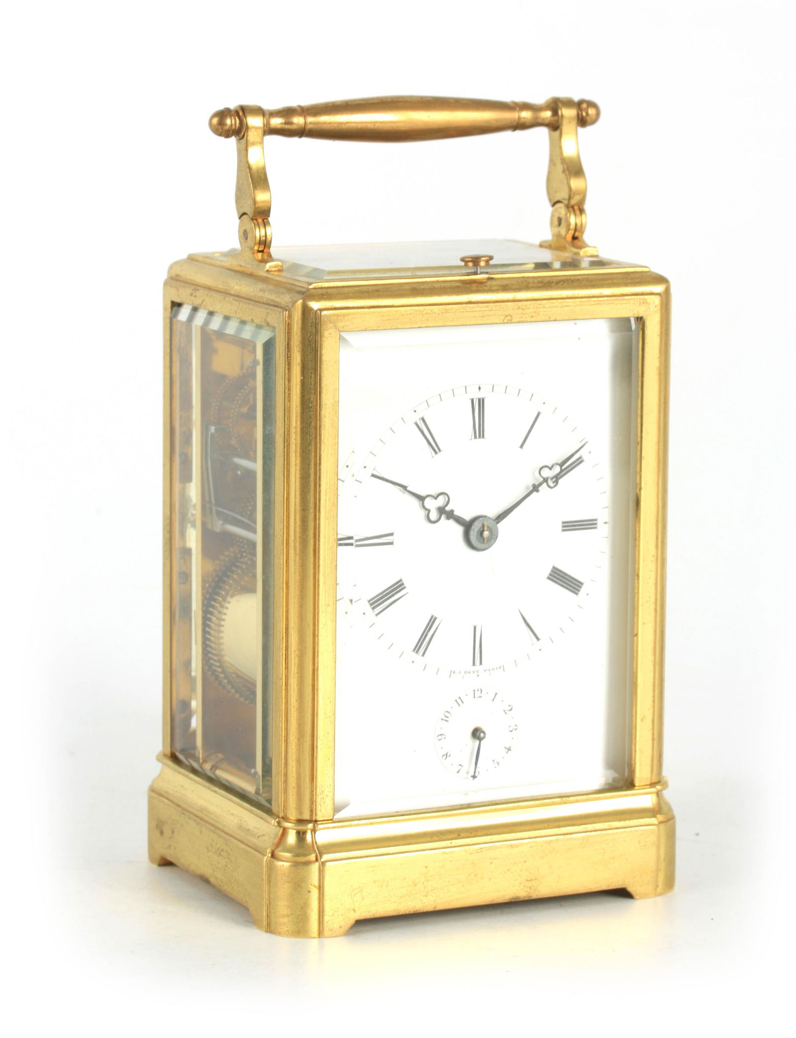 E.J. DENT, PARIS  A SMALL 19TH CENTURY ONE-PIECE CASE (1 of 1)