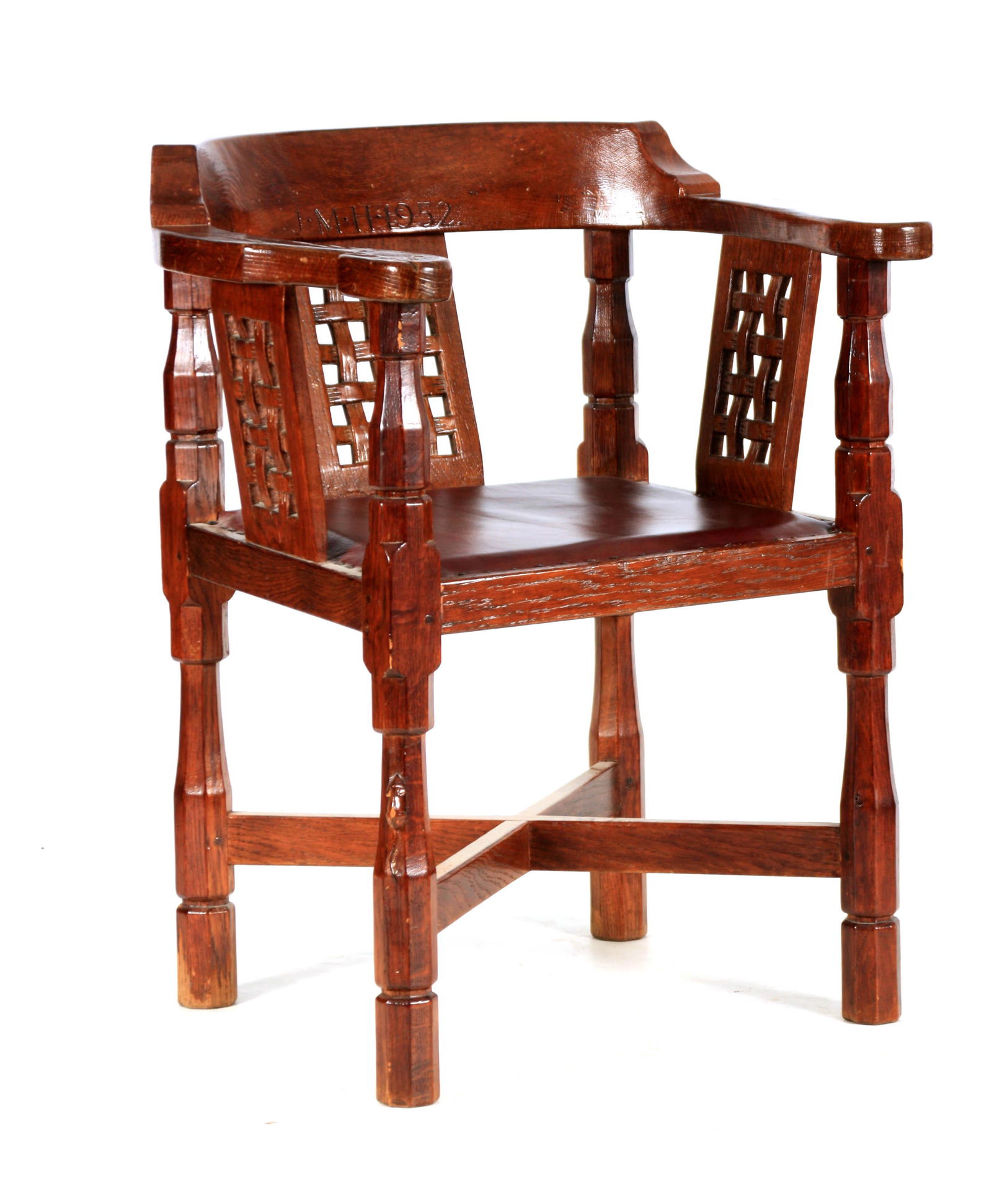 A MID 20TH CENTURY ROBERT 'MOUSEMAN' THOMPSON ARMCHAIR (1 of 1)