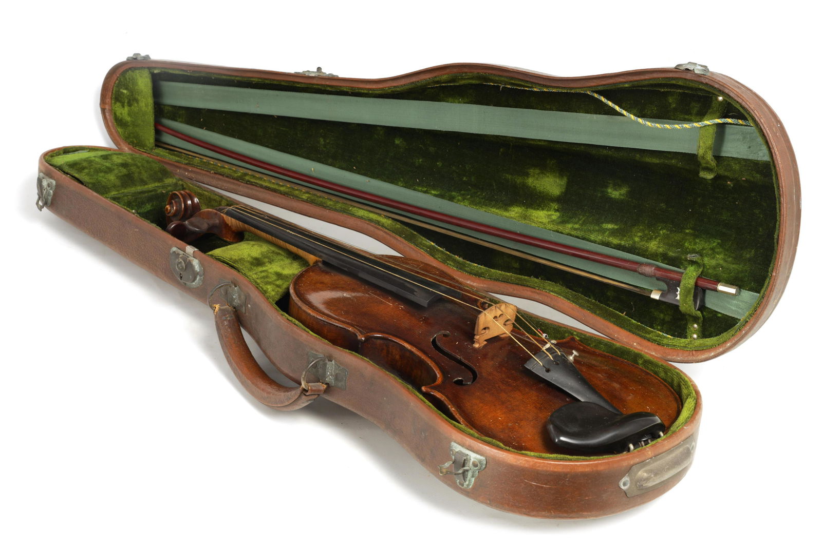 AN ANTIQUE VIOLIN bearing old torn label, length o (1 of 1)