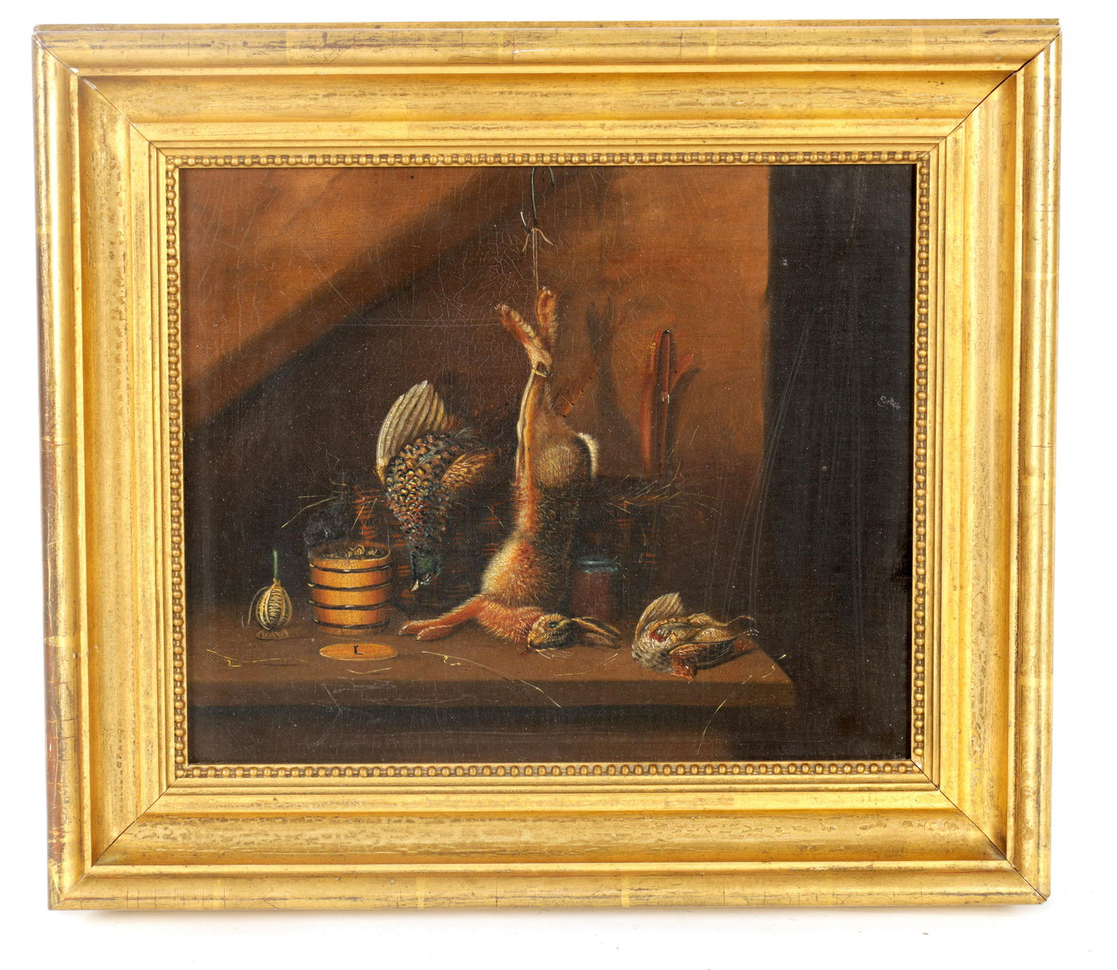A SMALL FINELY PAINTED 19TH CENTURY OIL ON BOARD S (1 of 1)