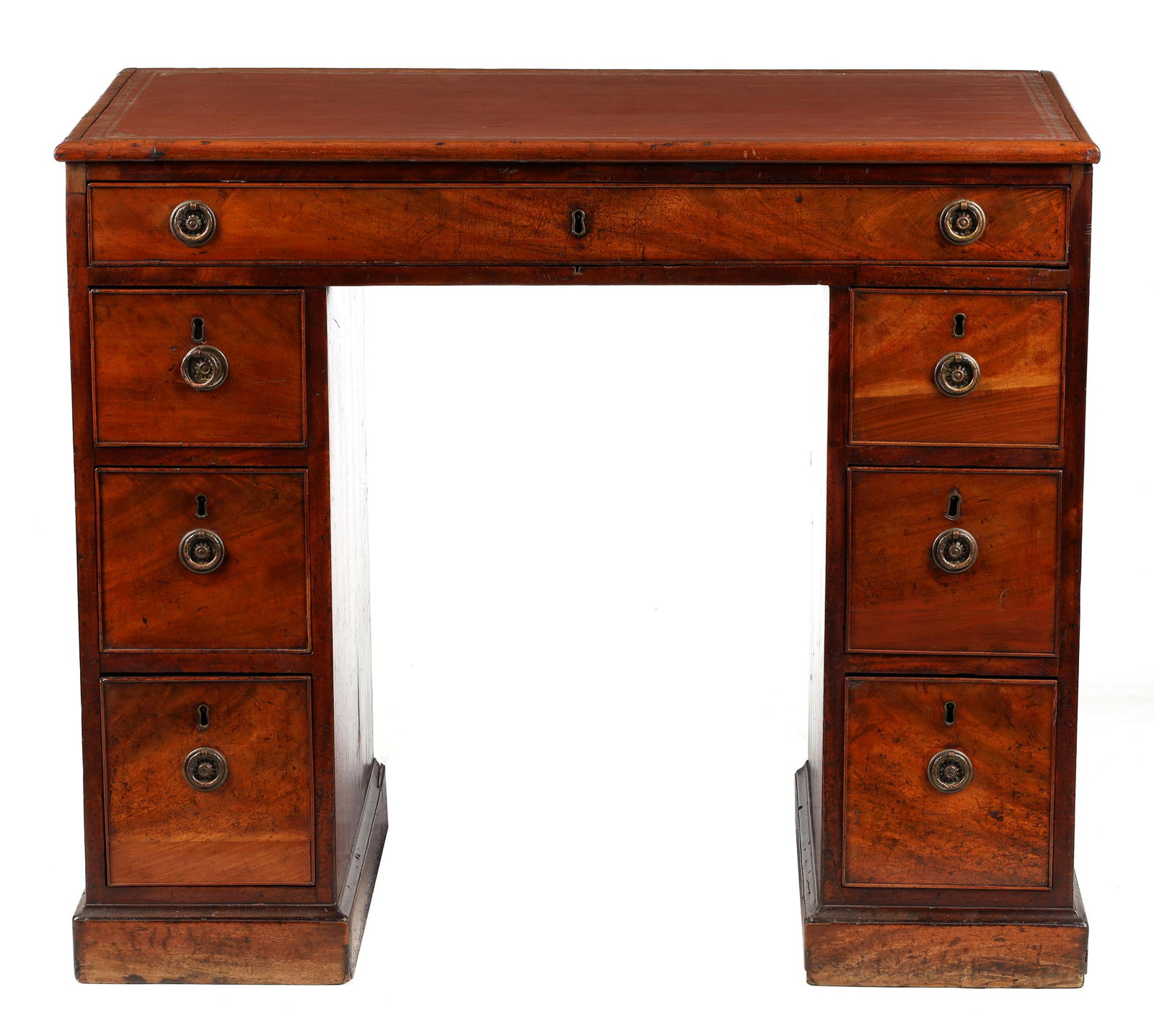 AN UNUSUAL EARLY 19TH CENTURY MAHOGANY CAMPAIGN PE (1 of 1)