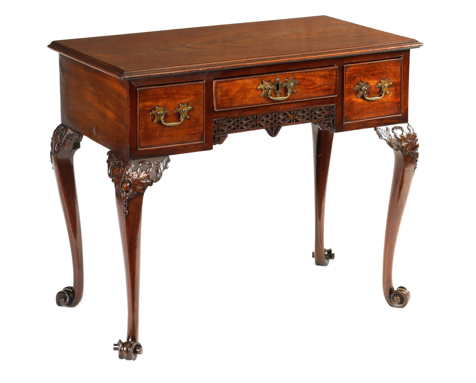 A FINE EARLY GEORGE III CHIPPENDALE DESIGN MAHOGANY (1 of 13)