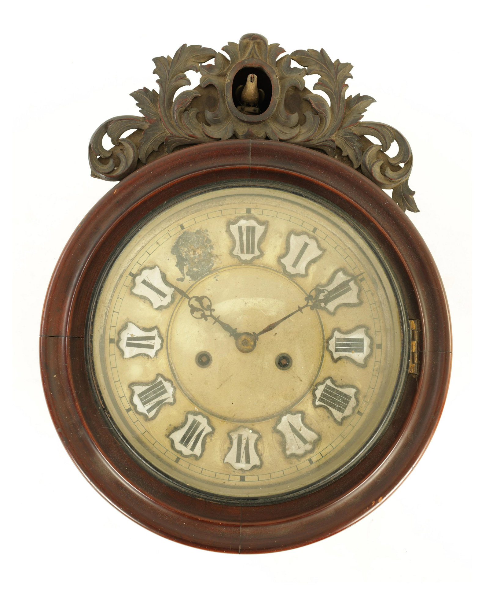 AN UNUSUAL 19TH CENTURY DOUBLE FUSEE CUCKOO CLOCK (1 of 14)