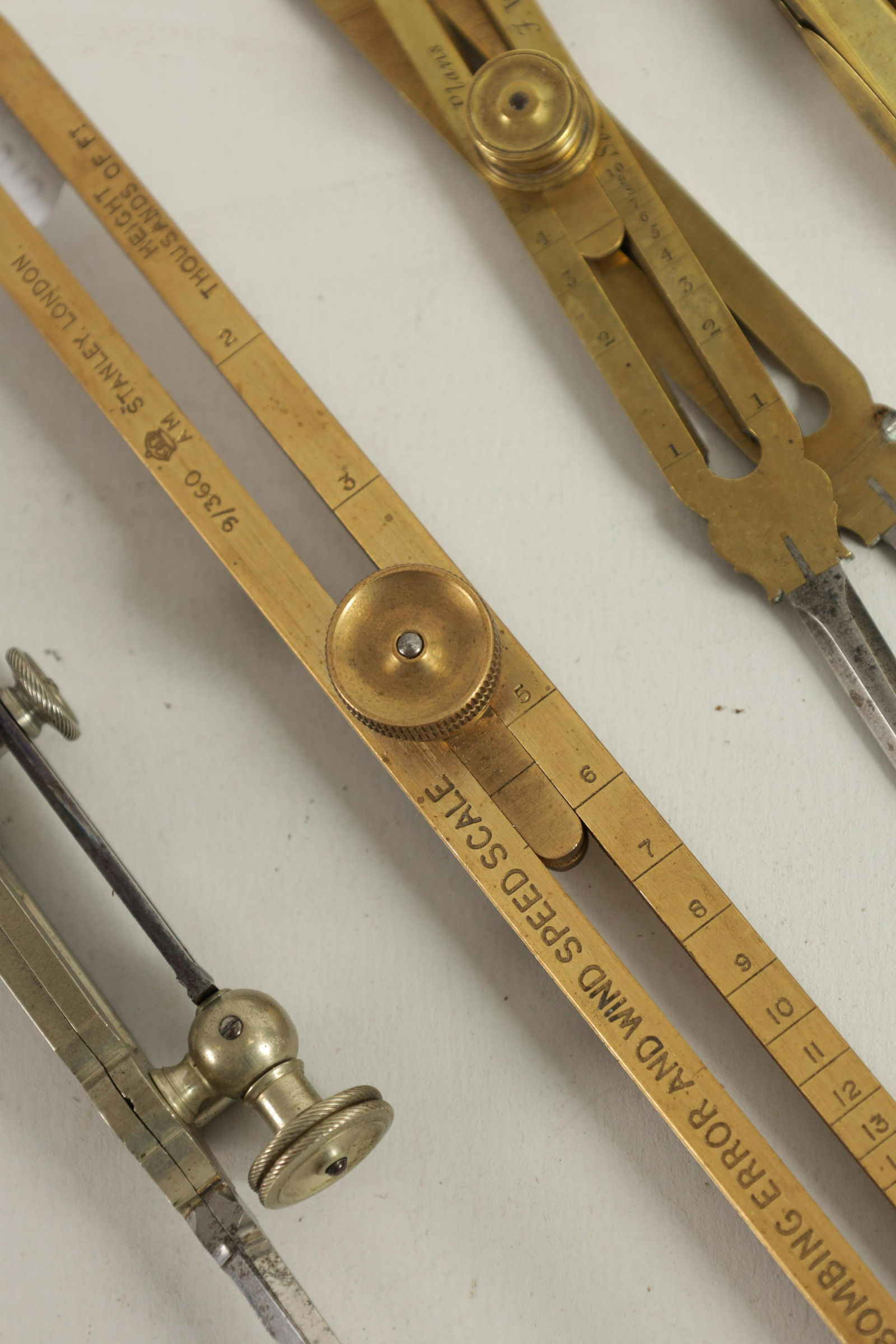 An Interesting Collection Of Four Proportional Dividers Auction