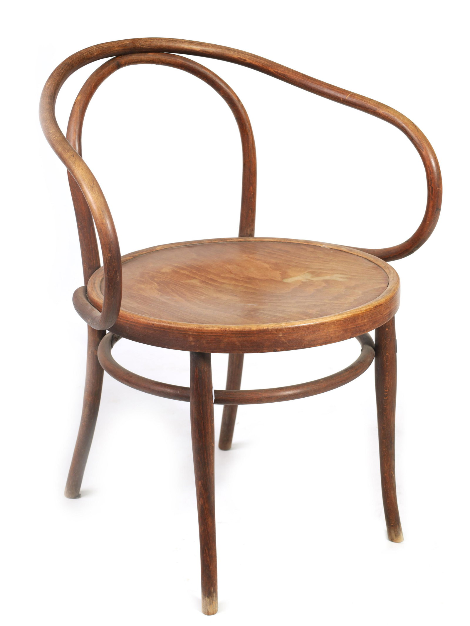 TWO 19TH CENTURY TWO SEATER BENTWOOD SETTEES AND A SINGLE ARMCHAIR: TWO 19TH CENTURY TWO SEATER BENTWOOD SETTEES AND A SINGLE ARMCHAIR TWO 19TH CENTURY TWO SEATER BENTWOOD SETTEES AND A SINGLE ARMCHAIR the settees with bergere seats (126cm wide and smaller )